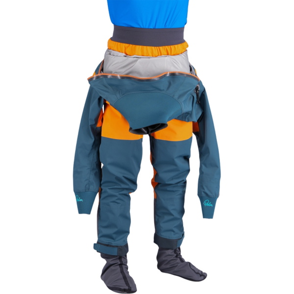 2026 Palm Mens Atom Drysuit 13864 - Pine / Tangelo